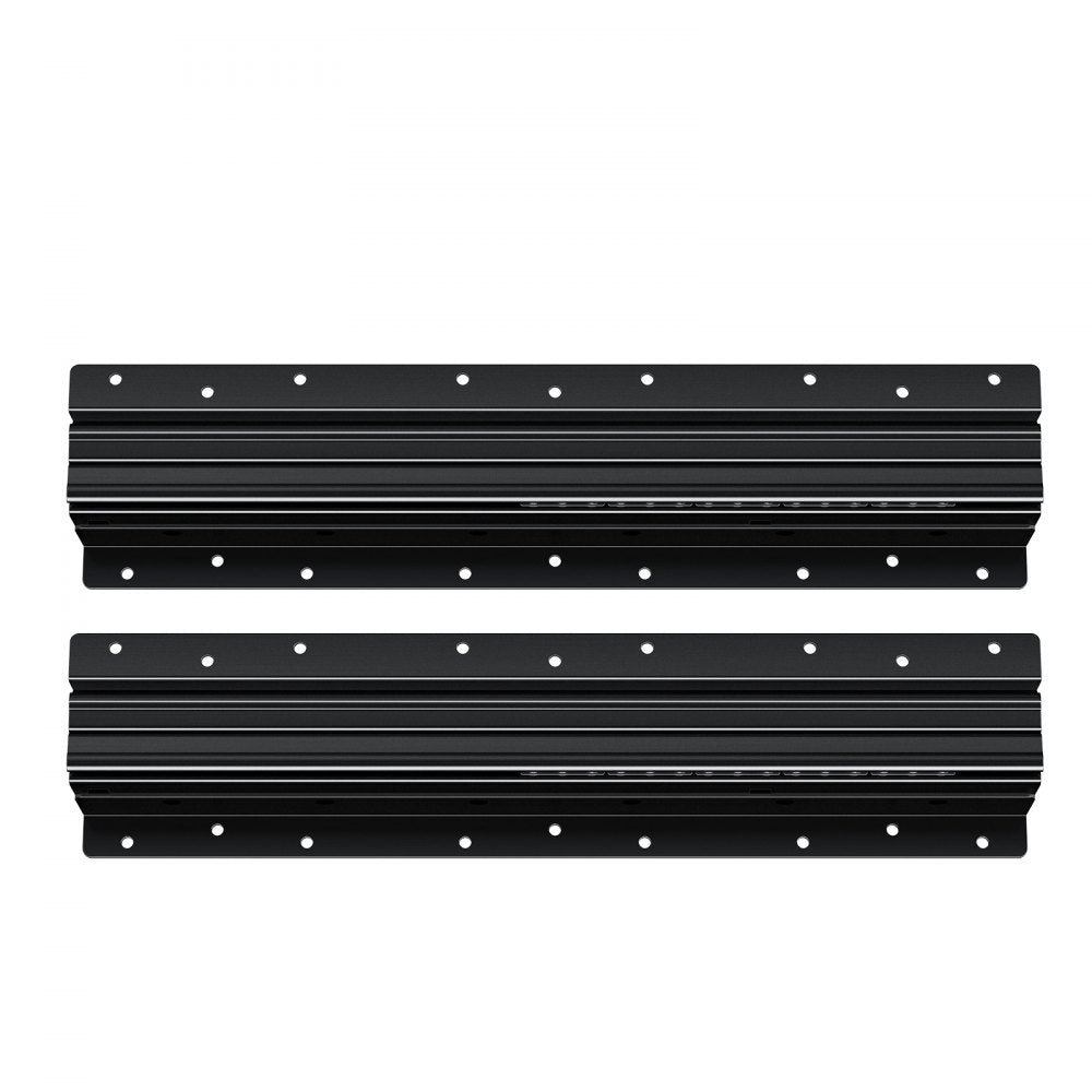 VEVOR Undermount Drawer Slides 400 mm Under Stair Cabinet Rails 117 KG Load