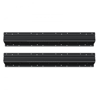 VEVOR Undermount Drawer Slides 600 mm Under Stair Cabinet Rails 117 KG Load