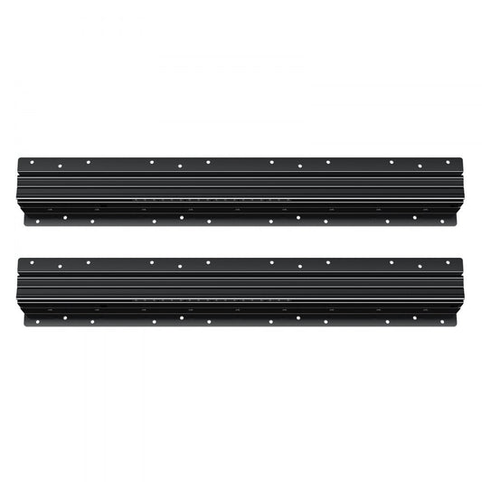 VEVOR Undermount Drawer Slides 600 mm Under Stair Cabinet Rails 117 KG Load