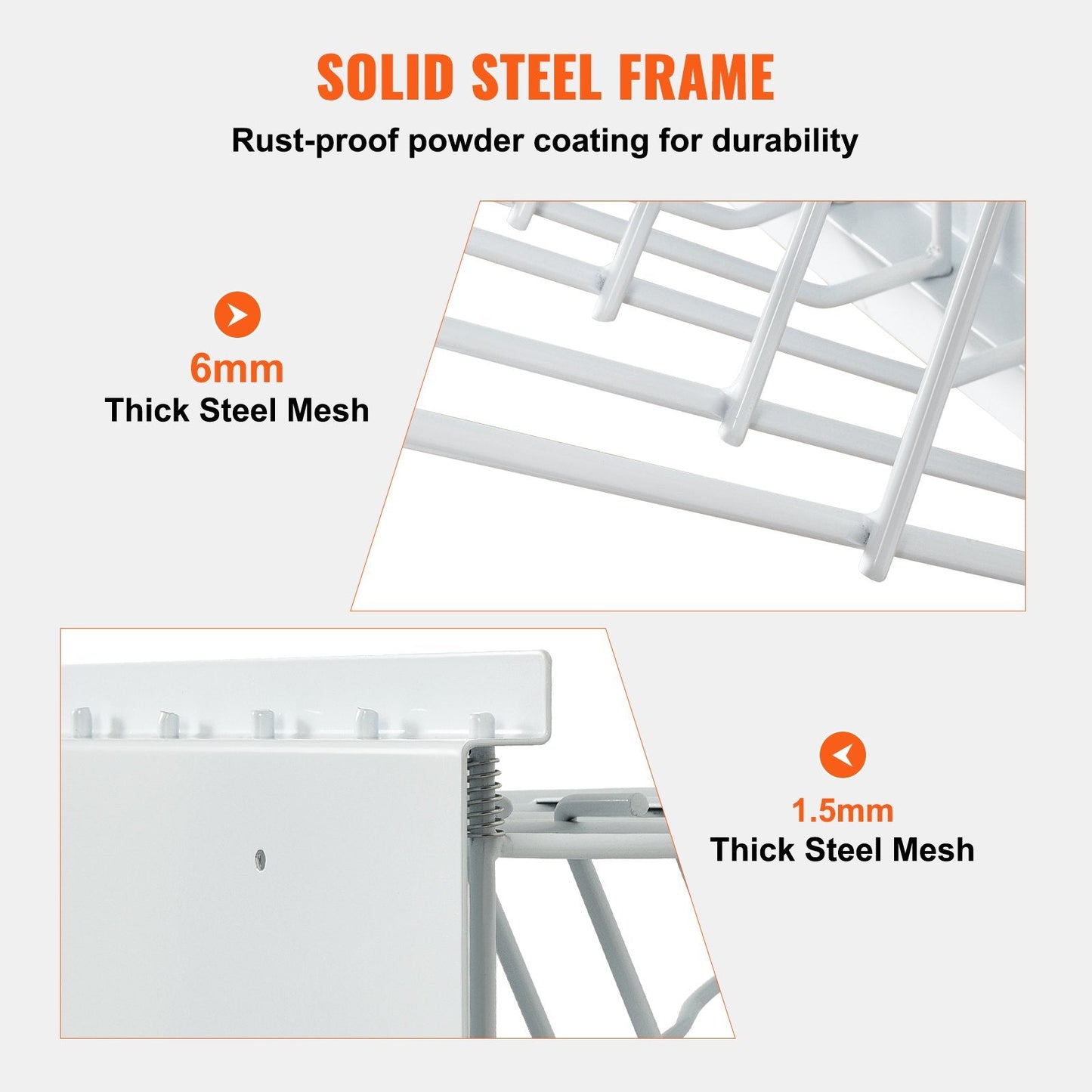 Wall-Mounted Blueprint Storage Rack with 12 Pivot Brackets, 6.95 kg Capacity