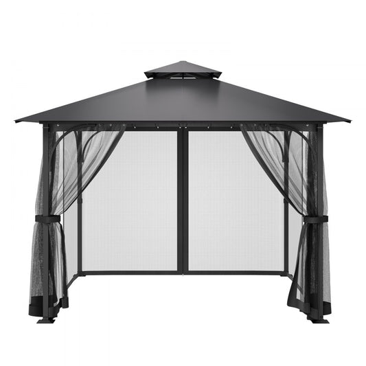 VEVOR Replacement Mesh Gazebo Netting Screen for 10x10x 6.5 ft Patio, Net Only