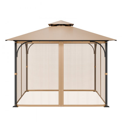 VEVOR Replacement Mesh Gazebo Netting Screen for 10x10x7 ft Patio, Net Only