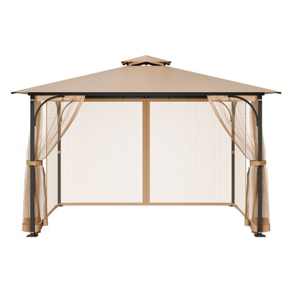 VEVOR Replacement Mesh Gazebo Netting Screen for 10x12x7.3 ft Patio, Net Only