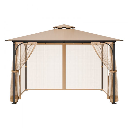 VEVOR Replacement Mesh Gazebo Netting Screen for 10x12x7.3 ft Patio, Net Only