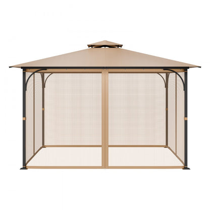 VEVOR Replacement Mesh Gazebo Netting Screen for 10x12x7.3 ft Patio, Net Only
