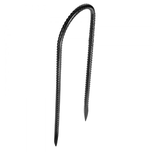 VEVOR 304.8 mm 8 Pack Rebar Stakes Heavy Duty U Shape Galvanized Ground Anchors