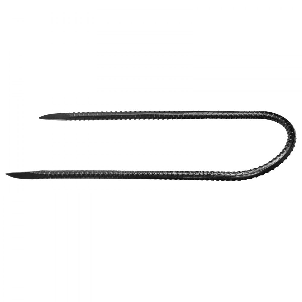 VEVOR 304.8 mm 8 Pack Rebar Stakes Heavy Duty U Shape Galvanized Ground Anchors