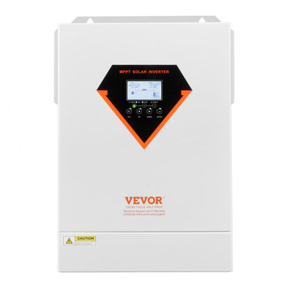 VEVOR Hybrid Solar Inverter Charger 6000W 220/230V Built-in 120A MPPT Controller