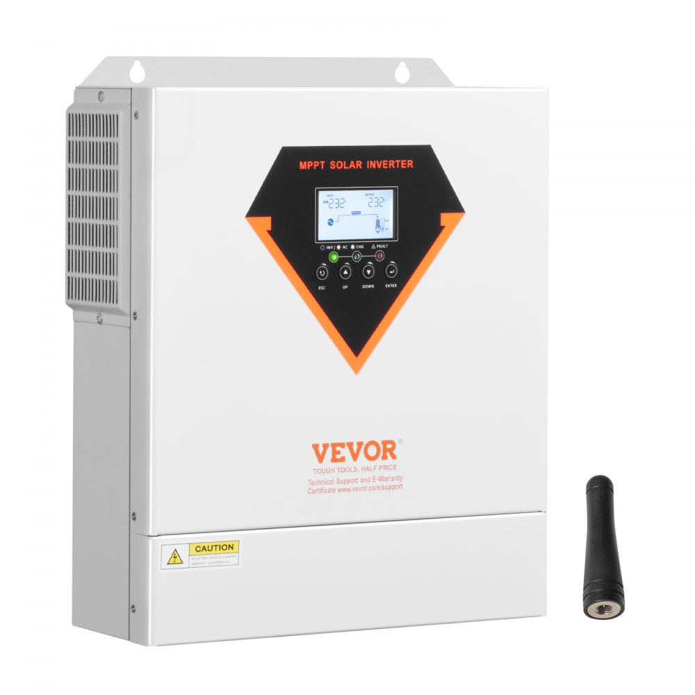 VEVOR Hybrid Solar Inverter Charger 3500W 220/230V Built-in 100A MPPT Controller