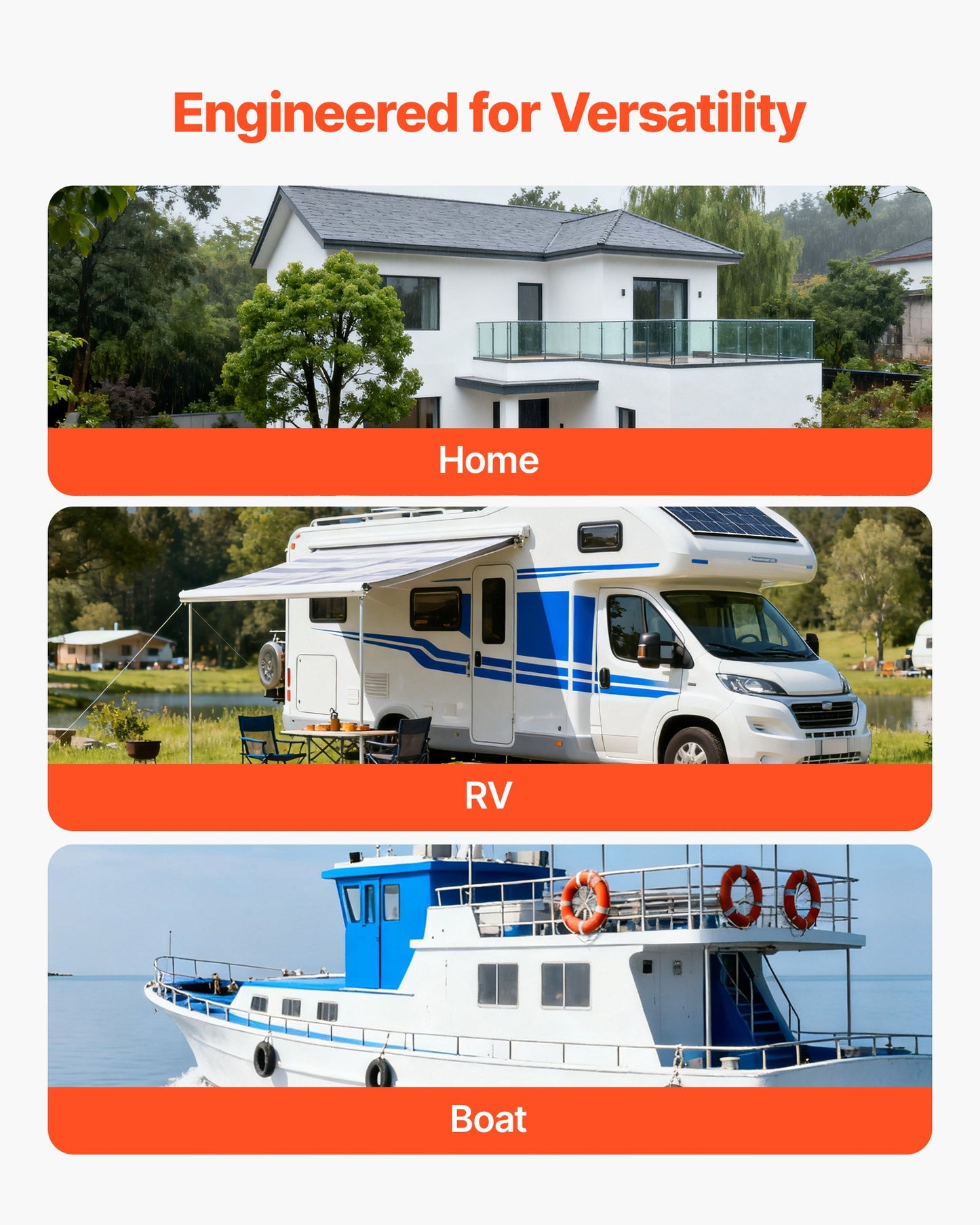 3000W Hybrid Solar Inverter, 24V DC to 230V AC, Pure Sine Wave Power Inverter Charger, Built-in 80A MPPT Solar Controller, Compatible with Lead Acid Lithium Battery, for Home, Camper, Off-Grid