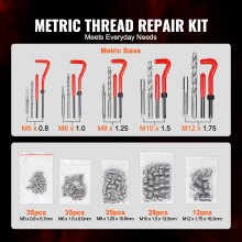 Premium steel drills and taps are heat-treated for durable automotive and workshop repairs
