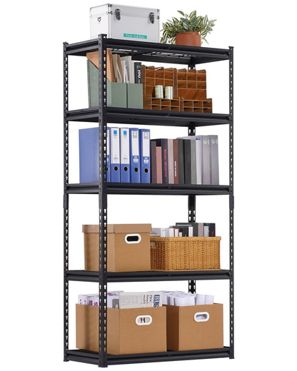 VEVOR Storage Shelves 5 Tier Adjustable Heavy Duty Garage Shelving Unit 907 kg