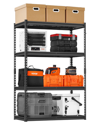 VEVOR Storage Shelves 4 Tier Adjustable Heavy Duty Garage Shelving Unit 1089 kg