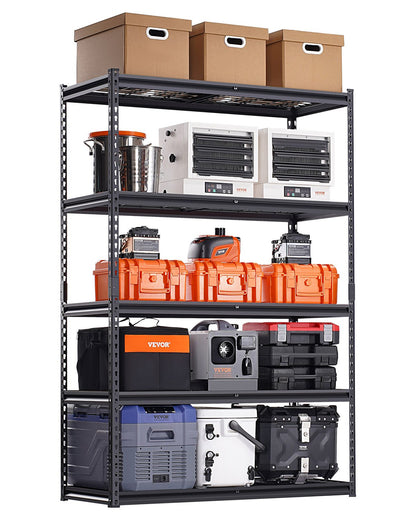 VEVOR Storage Shelves 5 Tier Adjustable Heavy Duty Garage Shelving Unit 1361 kg