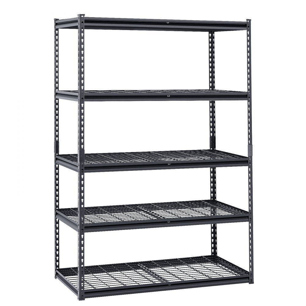VEVOR Storage Shelves 5 Tier Adjustable Heavy Duty Garage Shelving Unit 1361 kg