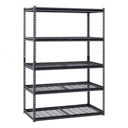 VEVOR Storage Shelves 5 Tier Adjustable Heavy Duty Garage Shelving Unit 1361 kg