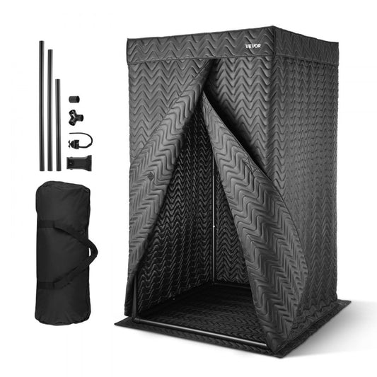 200 cm Portable Vocal Booth Pro-Grade Recording Studio for Voiceovers