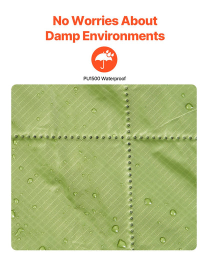 VEVOR Camping Blanket 2.08 m x 1.4 m Warm Stadium Blanket 330GSM Outdoor Travel