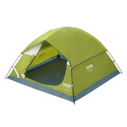 VEVOR Camping Tent, 7 x 7 x 4 ft Fit for 6 Person, Waterproof Lightweight Backpacking