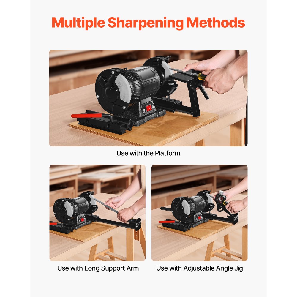 Multi-Grind Sharpening System Vari-Grind Jig for 6" & 8" Bench Grinders