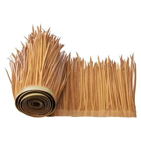 VEVOR 0.4 x 1 m Artificial Thatch Roofing Mexican Tiki Hut Grass Skirt Roof