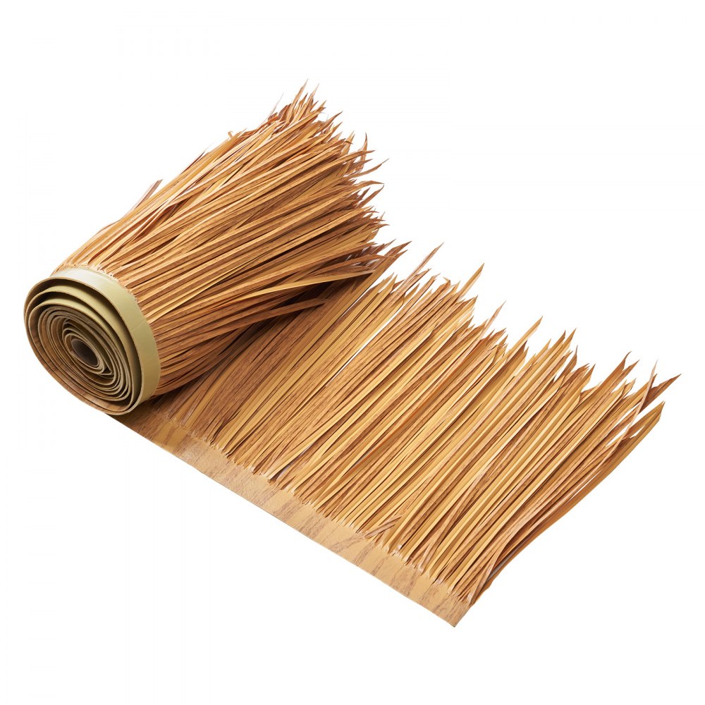 VEVOR 0.4 x 1 m Artificial Thatch Roofing Mexican Tiki Hut Grass Skirt Roof