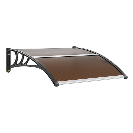 VEVOR Window Door Awning Canopy 40" x 40", UPF 50+ Polycarbonate Entry Door Outdoor