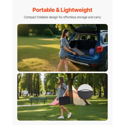 60cm Folding Portable Camping Table Aluminum Picnic Table Indoor Outdoor