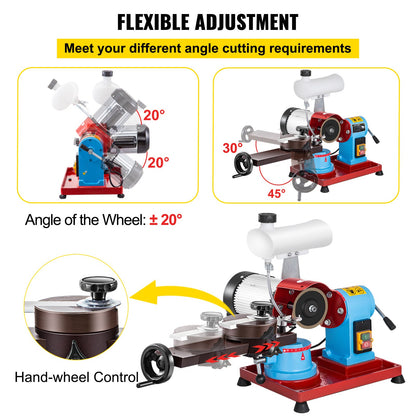 VEVOR Circular Saw Blade Sharpener 370W Saw Blade Sharpener 230V Electric Circular