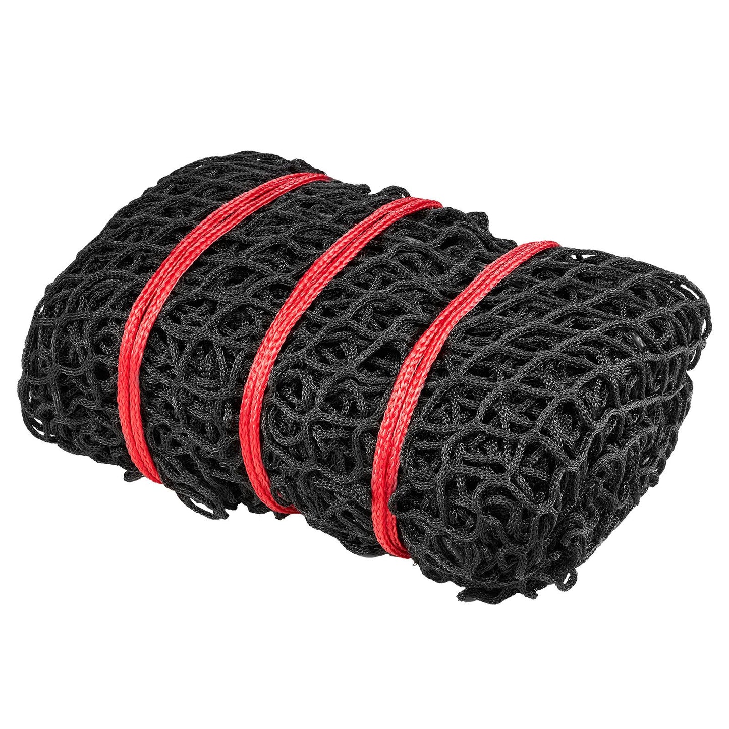 Round Bale Hay Net, 1.5 x 1.5 x 1.5 m, 42 x 42 mm Holes, PE Material, Knotless Design, with Self-Locking Zip Ties, Needle Shuttle, and Repair Twine, Slow Feeder Round Bale Net for Horses