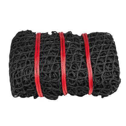 Round Bale Hay Net, 1.5 x 1.5 x 1.5 m, 42 x 42 mm Holes, PE Material, Knotless Design, with Self-Locking Zip Ties, Needle Shuttle, and Repair Twine, Slow Feeder Round Bale Net for Horses