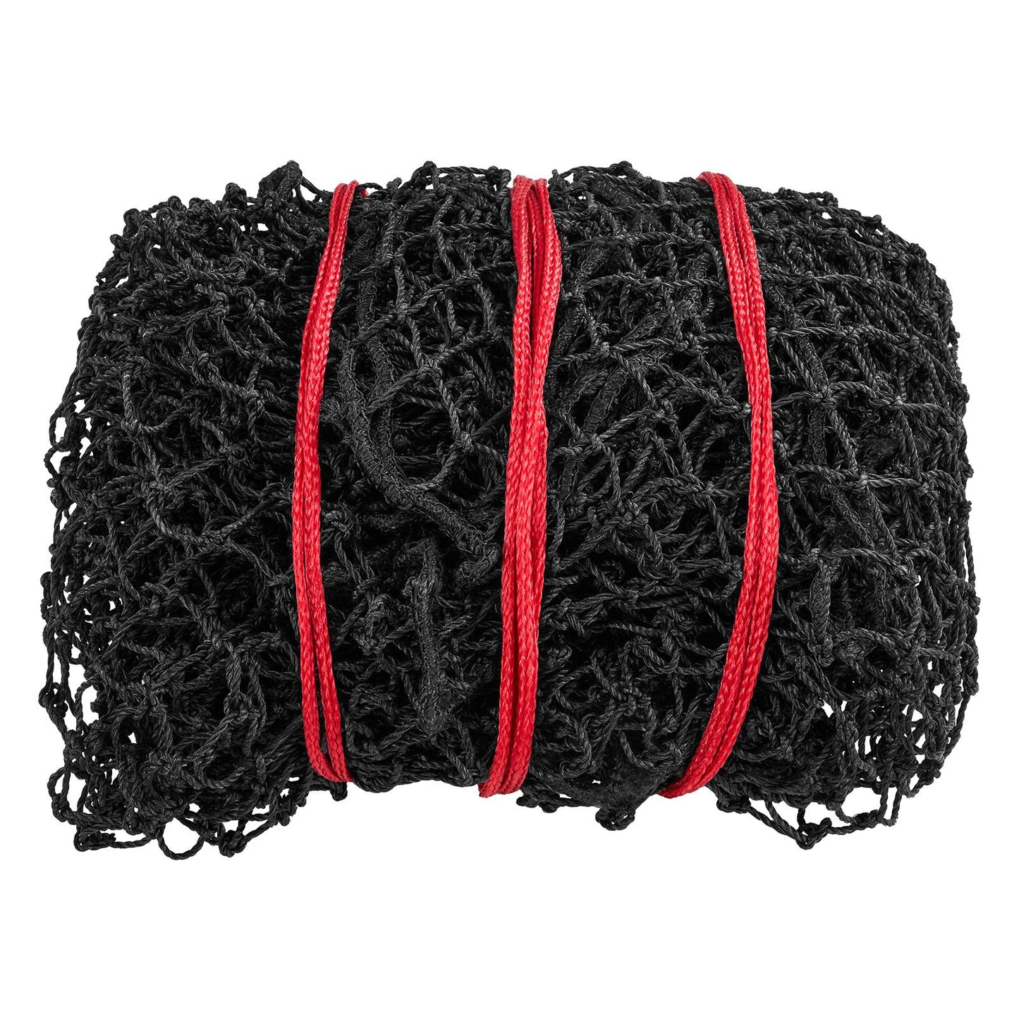 Round Bale Hay Net, 1.5 x 1.5 x 1.5 m, 44.45 x 44.45 mm Holes, PE Material, Reinforced Knotted Design, with Zip Ties, Needle Shuttle, and Repair Twine, Slow Feeder Round Bale Net for Horses