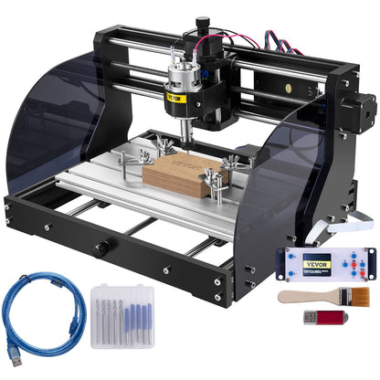 Mini CNC 3018 Pro Milling & Engraving Machine, 30 x 18 x 4.5 cm, 10000 RPM