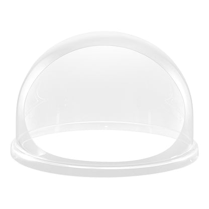 Cotton Candy Machine Cover, Transparent Acrylic Dome Bubble Shield, Cotton Candy Machine Bubble Shield Compatible with 52cm Cottons Candies Machines Bowl for Party, Shops, Bottom Groove Design