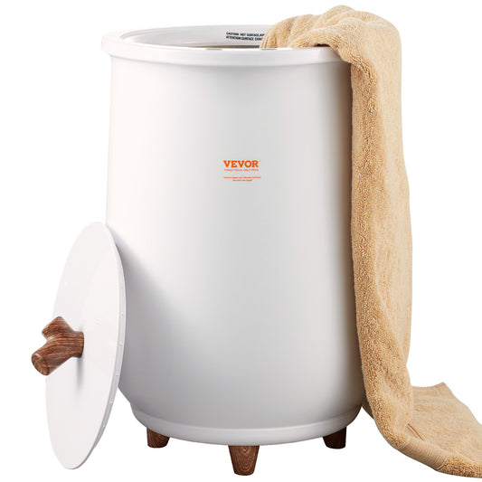 VEVOR Towel Warmer Bucket, 20L Large Towel Warmer for Bathroom, Auto Shut Off Towel