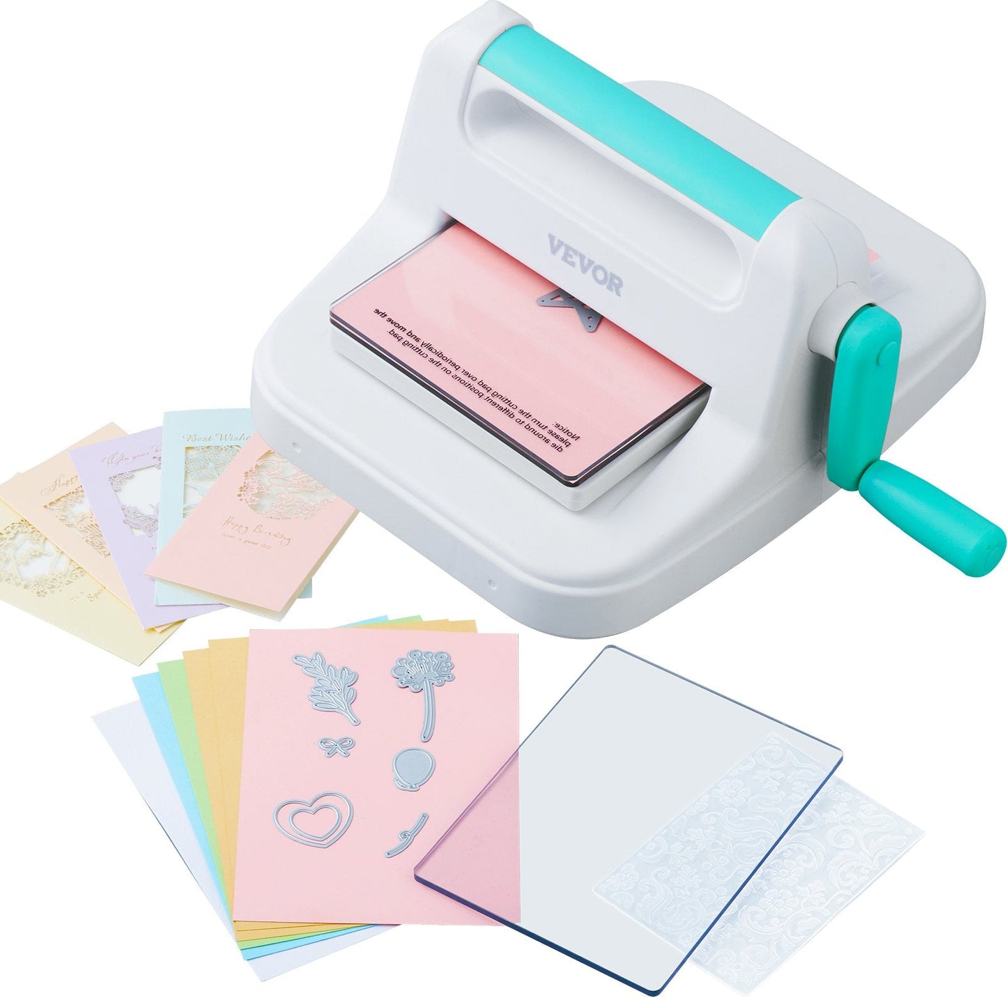 Manual Die Cutting & Embossing Machine, 0.15 m Opening for Crafts & Scrapbooking