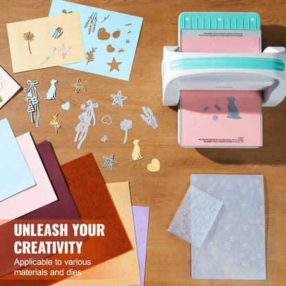 Manual Die Cutting & Embossing Machine, 0.23m Opening for Crafts & Scrapbooking