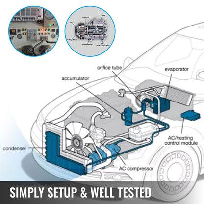 VEVOR A/C Compressor with Clutch Fit For 2006-2011 Chevrolet Impala / Monte Carlo
