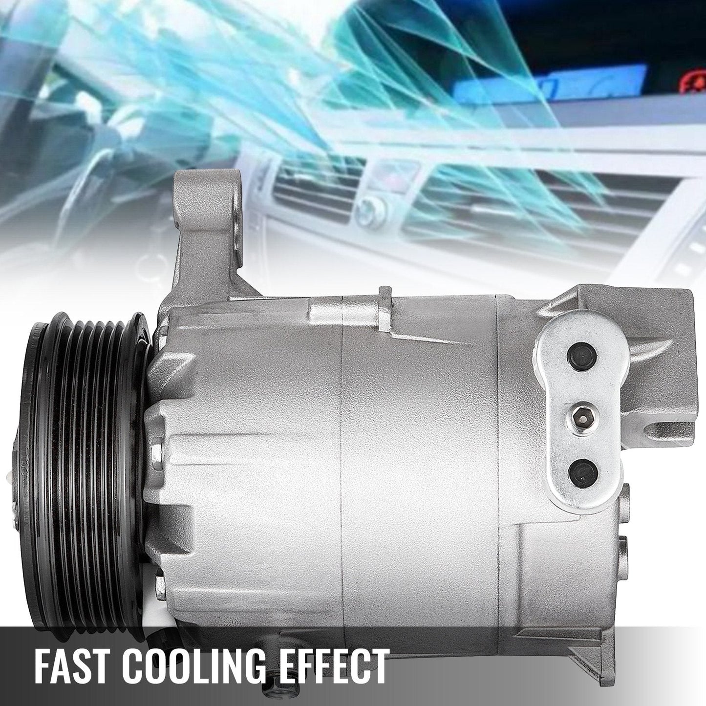 A/C Compressor with Clutch for 2006-2011 Chevy Impala/Monte Carlo/Malibu