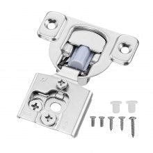 105-degree cabinet hinges allow doors to open widely and hover smoothly in any position