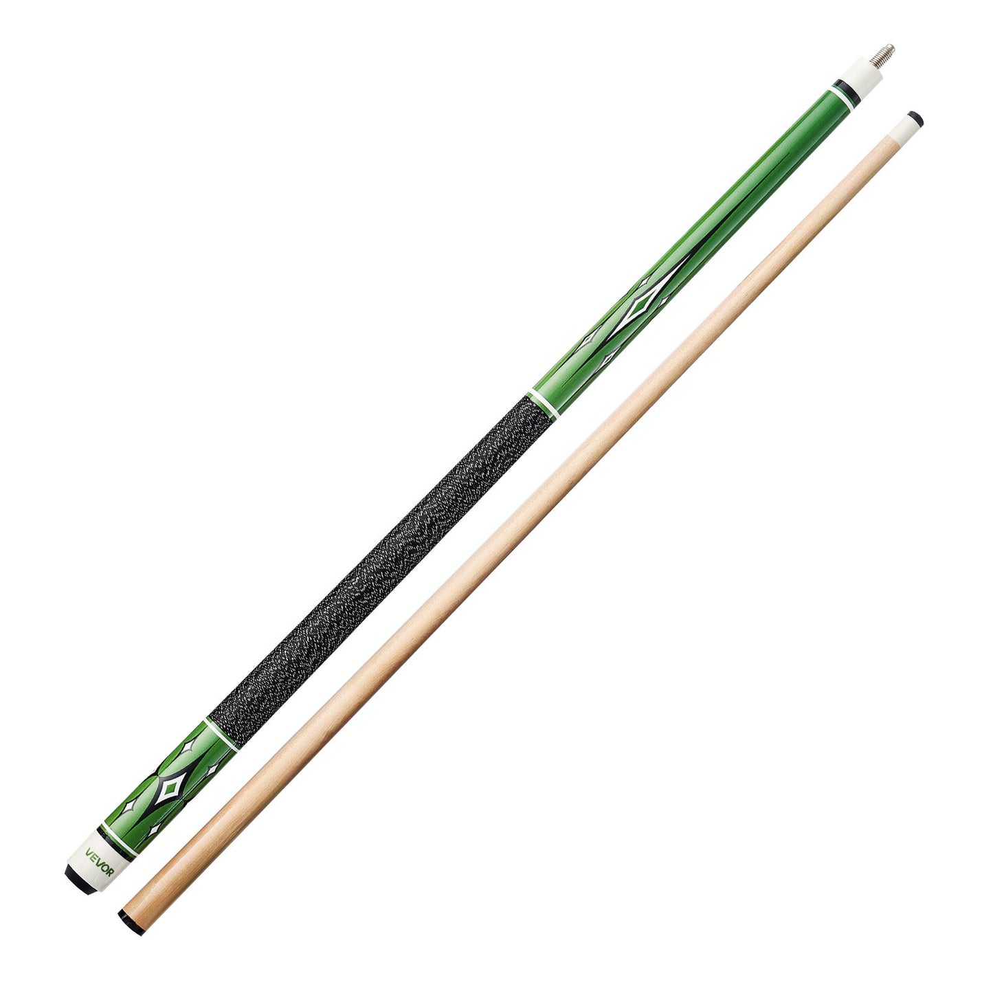 Pool Cue, 4 Pieces Pool Stick, 1473.2mm Canadian Maple Wood Billiard Pools Stick with ABS Connection Ring, Cues Sticks for Professional Pool Table, Bar, Home, Office, 510g, 538g, 566g, 595g