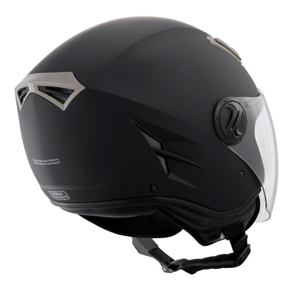 Motorcycle Helmet, 3/4-Face, Smart Street ABS & High Density Helmet with Interchangeable Lens, DOT Approved Comfortable Motocross Helmet, Fit for Youth & Adults