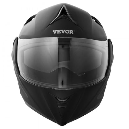 VEVOR Unmasked Motorcycle Helmet Motocross Helmet with Bluetooth Communication