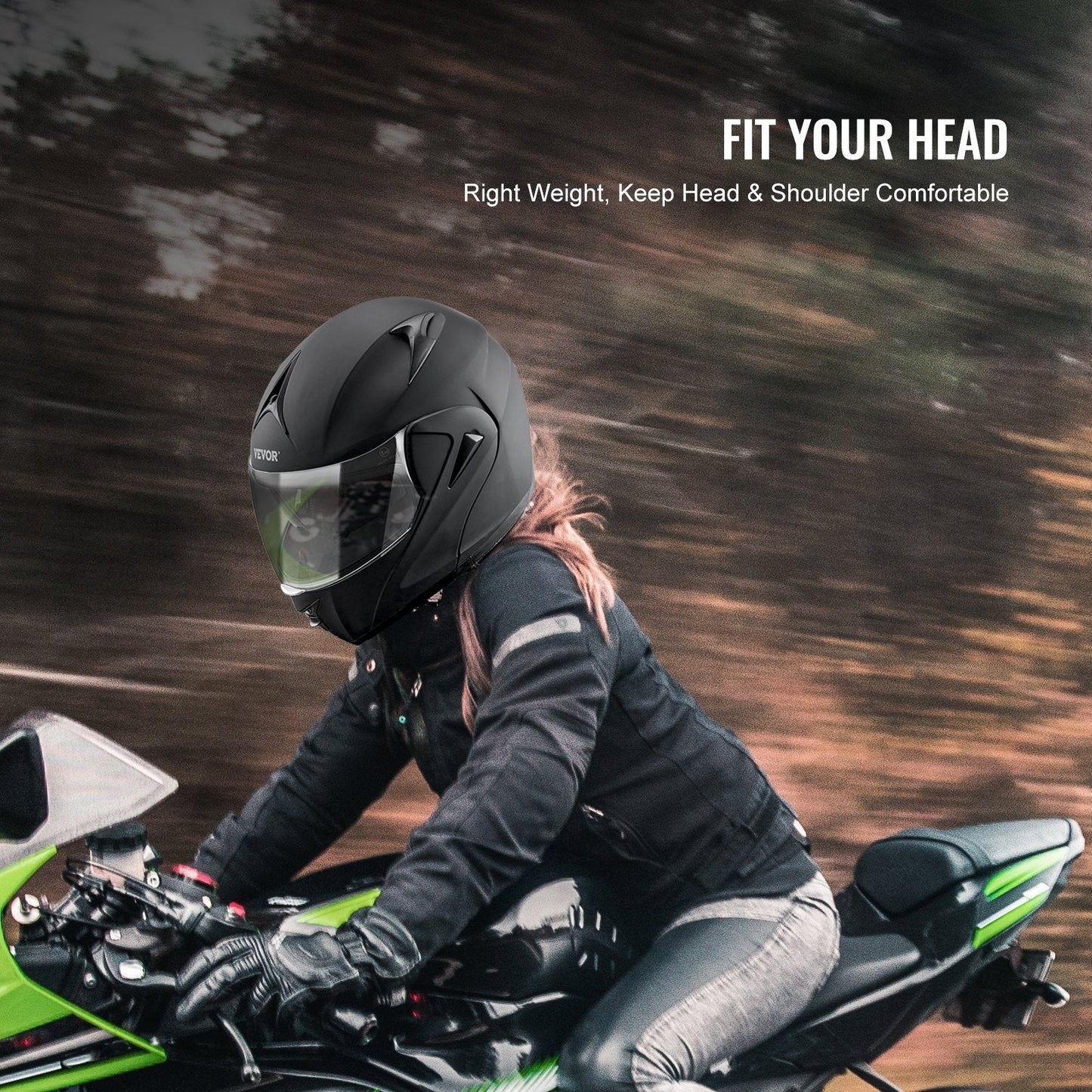 Unmasked Motocross Helmet with Bluetooth, ECE Certified, Sunshade Lens