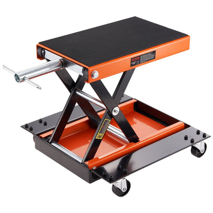 Motorcycle & ATV Scissor Jack Lift with 0.5 Ton Capacity and 0.37 Meter Platform