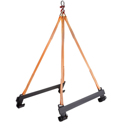 Heavy-Duty Jet Ski Lift Sling with 454 kg Capacity and Steel Brackets