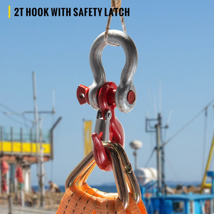 Heavy-Duty Jet Ski Lift Sling with 454 kg Capacity and Steel Brackets