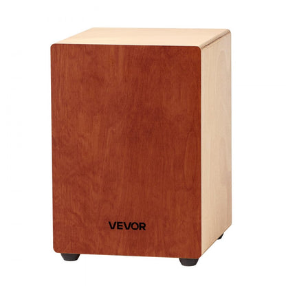 Cajon Box Drum Birch Wood Percussion Instrument Guitar Strings Travel Bag