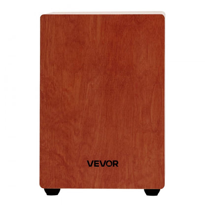 Cajon Box Drum Wooden Percussion Instrument with Guitar Strings Birch Wood