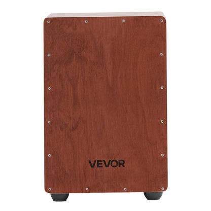 Cajon Box Drum Birch Wood Compact Percussion Instrument with Snare Wires